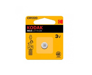 Батарейки KODAK CR1220-1BL, 3В, Li