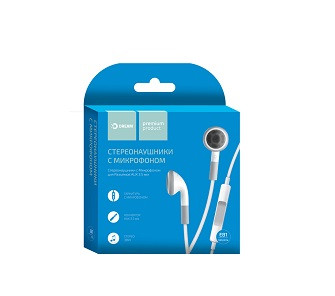 Наушники с микрофоном DREAM DRM-EB1-03 белый