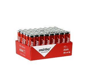 Батарейки SMARTBUY LR03-40 алкалиновая (BULK)