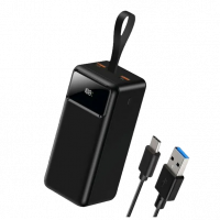 Внешний АКБ (Power bank) Deespi DP50Q 50000mAh PD20W/QC3.0/Fast 22.5W/LED Display (black)