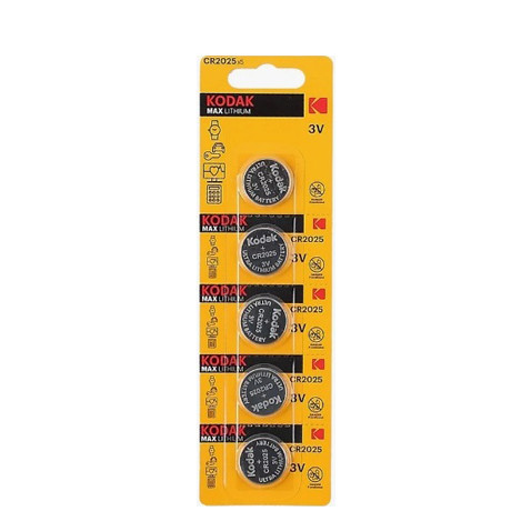 Батарейки KODAK CR2025 5шт. блистер