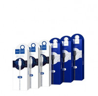 Кабель USB - LIGHTNING, 8 pin, HOCO, X20, 2.0м, круглый, 2.1A, силикон, цвет: белый