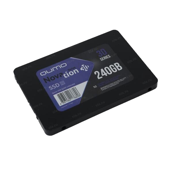 SSD QUMO Novation 3D, 240GB, SATA III, 2.5", R/W 560/540