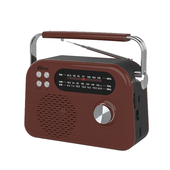 Радиоприёмник RITMIX RPR-045 CHOCOLATE, Bluetooth v.5.3