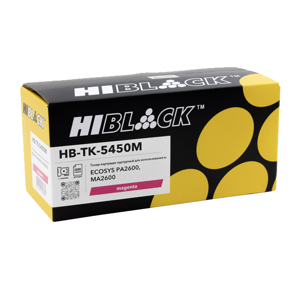 Тонер- картридж HI-BLACK (HB-TK-5450M) для Kyocera ECOSYS PA2600/MA2600, M, 3,2K