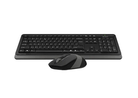 Беспроводной комплект клавиатура + мышь A4 Fstyler FG1010 клав:черный/серый мышь:черный/серый