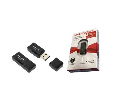 Wi-Fi адаптер MERCUSYS MW300UM, скорость до 300 Мбит/с