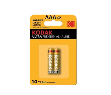 Батарейки KODAK LR03-2BL, AAA, ULTRA PREMIUM Alkaline, 1.5