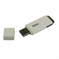 USB 3.0 накопитель NETAC 64GB U185 белый/серый