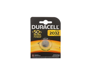 Батарейки DURACELL CR2032/1BL Lithium Cell, 1 шт, блистер (DR CR2032/1BL)