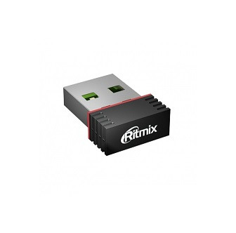 WI-FI Адаптер RITMIX RWA-120 2.4ГГц,IEEE802.11b/g/n,ск.до 150Мбит/с.Чипсет RealTek RTL8188