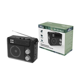 Радиоприёмник RITMIX RPR-200, черный