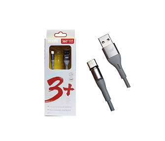 Кабель USB APPLE-LIGHTNING, 8 pin, MRM 360i Силиконовый 1м. (магнитный)