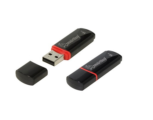 USB 2.0 накопитель SMARTBUY 16GB Crown Black