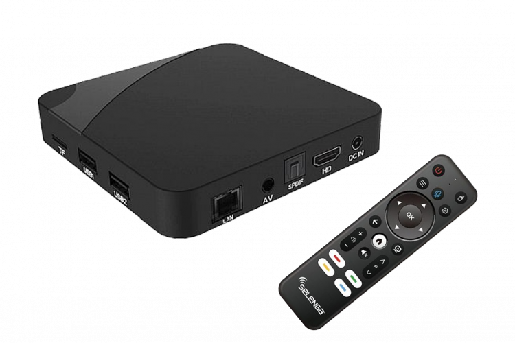 Приставка-TV android smart 4К SELENGA S5, 2/16Гб, Андроид 12.0