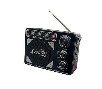 Радиоприемник YUEGAN YG-202US,SB/TF/FM/AM/SW 3 Bands, Фонарик, 3,5 mm, AUX, ант., ручка