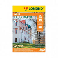 Бумага для лазерной печати LOMOND Ultra DS Matt CLC Paper, двустор., А3, 300 г/м2, 250 листов