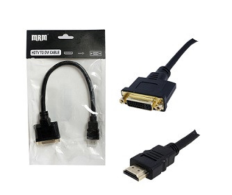 Адаптер HDMI на DVI, 30 cм