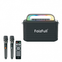 Портативная колонка FAIZFULL FK330 120w ipx6 bt5.3 tws (караоке+пульт+rgb )