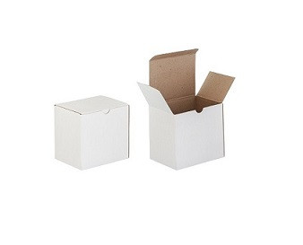 Коробка для кружки БЕЛАЯ 10х10х10см