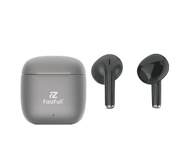 Наушники внутриканальные FAIZFULL FAIZ82 , metal, bluetooth 5.3, микрофон, цвет: черный
