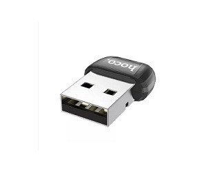 Адаптер HOCO UA18, Bluetooth 5.0, пластик, цвет: чёрный