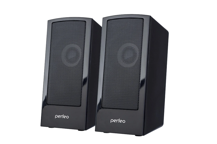 Колонки PERFEO, CALIBR мощность 2х3 Вт, чёрн, USB (PF_A4426)