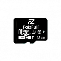 Карта памяти MicroSD 16GB FAIZFULL Class 10 U3, без адаптера