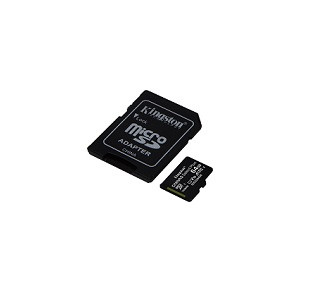 Карта памяти MicroSD 64GB KINGSTON Class 10 Canvas Select Plus A1 (100 Mb/s) + SD адаптер