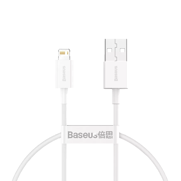 Кабель USB - 8 pin BASEUS Superior series 1м (CALYS-A02) 2.4A белый