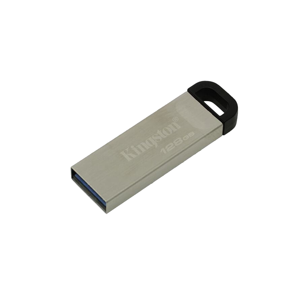 USB 3.2 накопитель KINGSTON 128GB DataTraveler, 200 МБ/с при чтении, 60 МБ/с при записи)