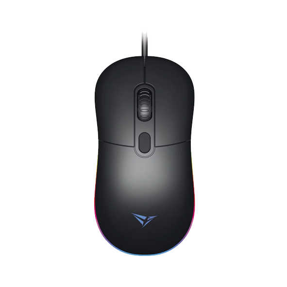 Мышь проводная PERFEO "MEDIA", 4 кн, USB, GAME DESIGN, 4 цв. LED подсветка, 800-2400 DPI
