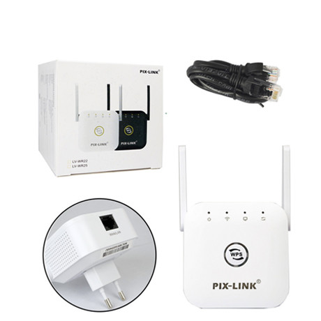 Wi-Fi усилитель сигнала (репитер) (Reapeater) LV-WR25 220V 300 Мбит/с 802.11B white