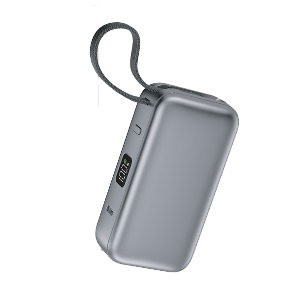Аккумулятор внешний DEESPI DP37 10000mAh PD20W/QC3.0/Fast 22.5W  (Gray)