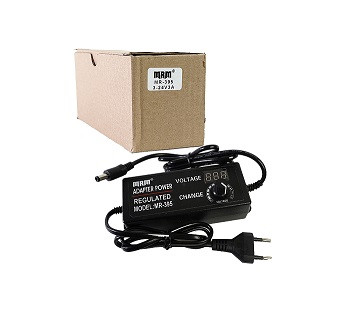 Блок питания универсальный LP395 3-24V/3A 5,5*2,5 (LCD+регулировка)