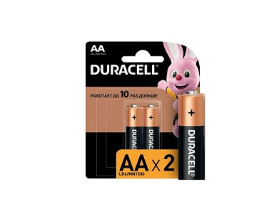 Батарейки DURACELL LR06, BL2 BASIC CN