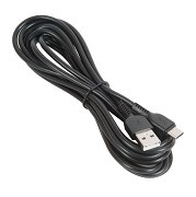 Кабель USB - Type-C, S19T, силиконовый 1.0м, 5.0A, цвет: чёрный