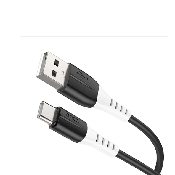 Кабель USB - Type-C HOCO X82 Hyper, 1.0м, 3,0А, 27Вт, цвет: черный