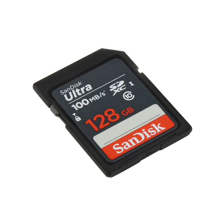 Карта памяти SDXC 128GB SANDISK Class 10 Ultra UHS-I (100 Mb/s)