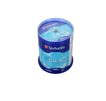 CD-R VERBATIM 80 (52х) DL CB-100