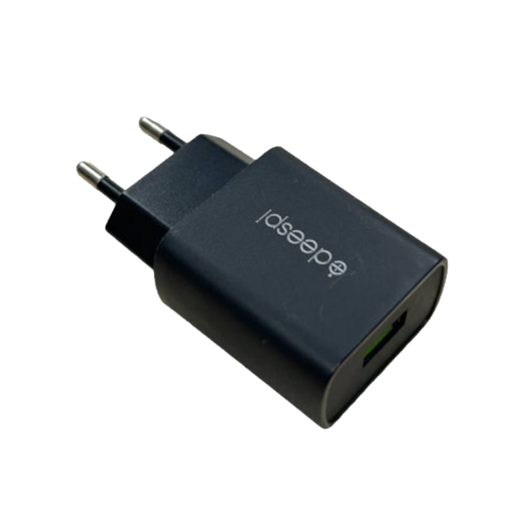 Блок питания сетевой 1 USB, DEESPI DS-MR79 5V/2,1A Black