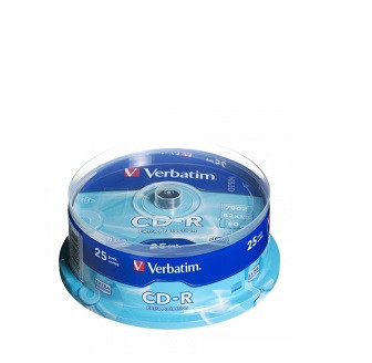 CD-R VERBATIM 80 (52х) DL CB-25
