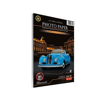 Фотобумага мелованная двухсторонняя 130гр, А4  (21х29.7), 50л. (Revcol)