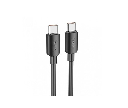 Кабель Type-C - 8 pin HOCO X96 Hyper, 1.0м, 3,0А, 20Вт, цвет: черный