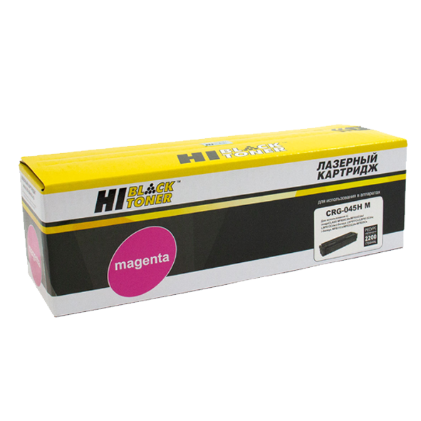 Тонер- картридж HI-BLACK (HB-№045H M) для Canon LBP-611/613/MF631/633/635, M, 2,2K