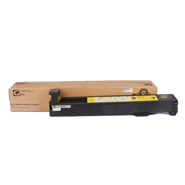 Тонер- картридж GALAPRINT GP-CB382A (№824A) желтый (21000 стр) для HP Color LaserJet CP6015/CP6015dn