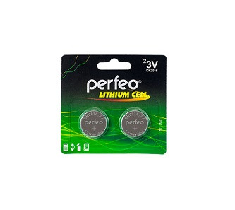 Батарейки PERFEO CR2016/2BL Lithium Cell (PF CR2016/2BL)