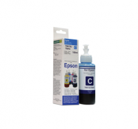 Чернила HAMELEON водорастворимые, Cyan, для картриджей Epson T0822. 100 мл