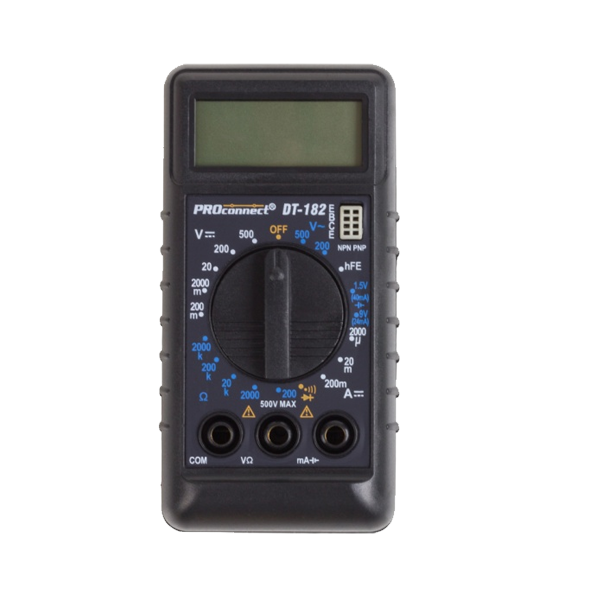 Мультиметр цифровой PROconnect М-182 (DT-182)