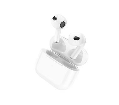 Наушники внутриканальные HOCO EW76 True, пластик, bluetooth 5.4, микрофон, цвет: белый